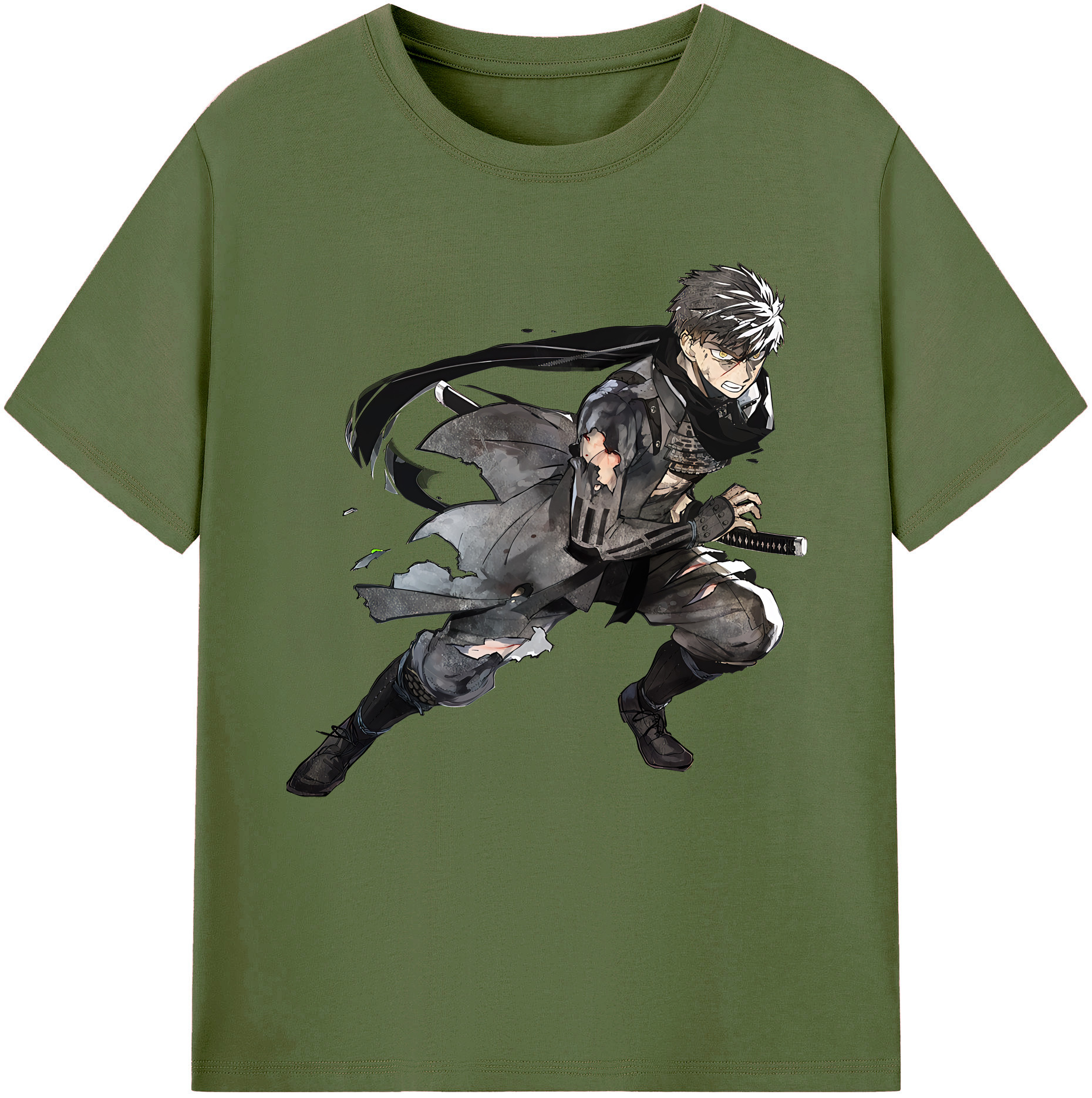 （画像用） 刀剣乱舞 Touken Ranbu 綿100％半袖Tシャツ（フロントプリント）